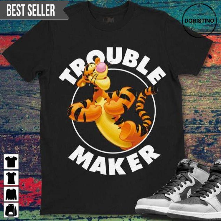 Tigger Trouble Maker Winnie The Pooh Tshirt