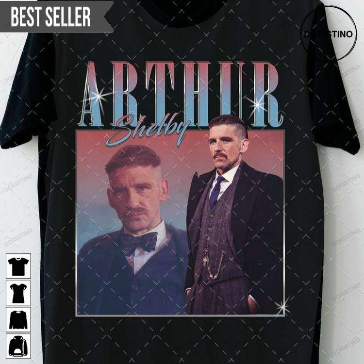 Vintage Arthur Shelby Peaky Blinders Shirt Vintage Arthur Shelby Peaky Blinders Shirt
