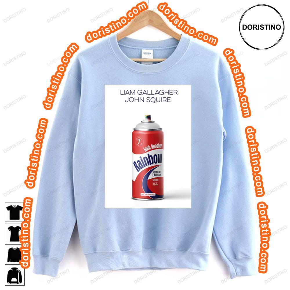 Liam Gallagher John Squire Just Another Rainbow Single Artwork Shirt Liam Gallagher John Squire Just Another Rainbow Single Artwork Shirt