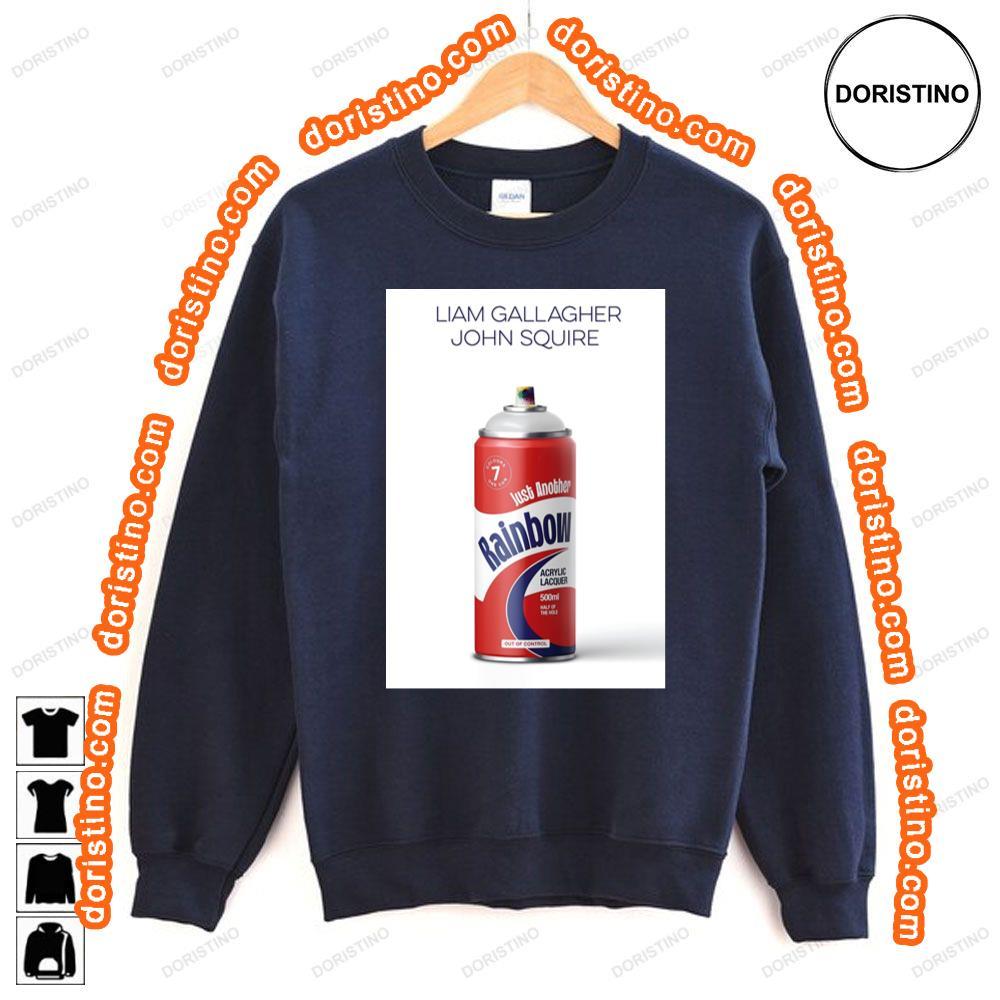 Liam Gallagher John Squire Just Another Rainbow Single Artwork Shirt Liam Gallagher John Squire Just Another Rainbow Single Artwork Shirt