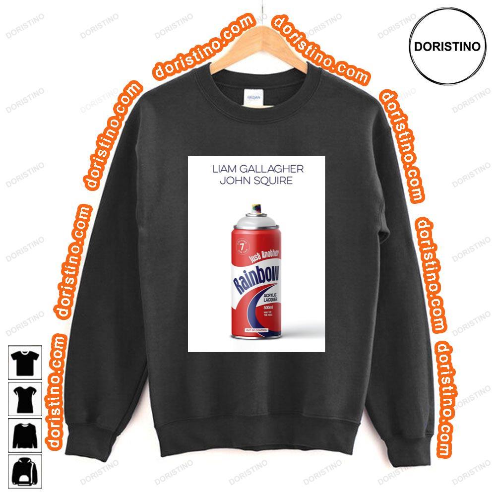 Liam Gallagher John Squire Just Another Rainbow Single Artwork Shirt Liam Gallagher John Squire Just Another Rainbow Single Artwork Shirt