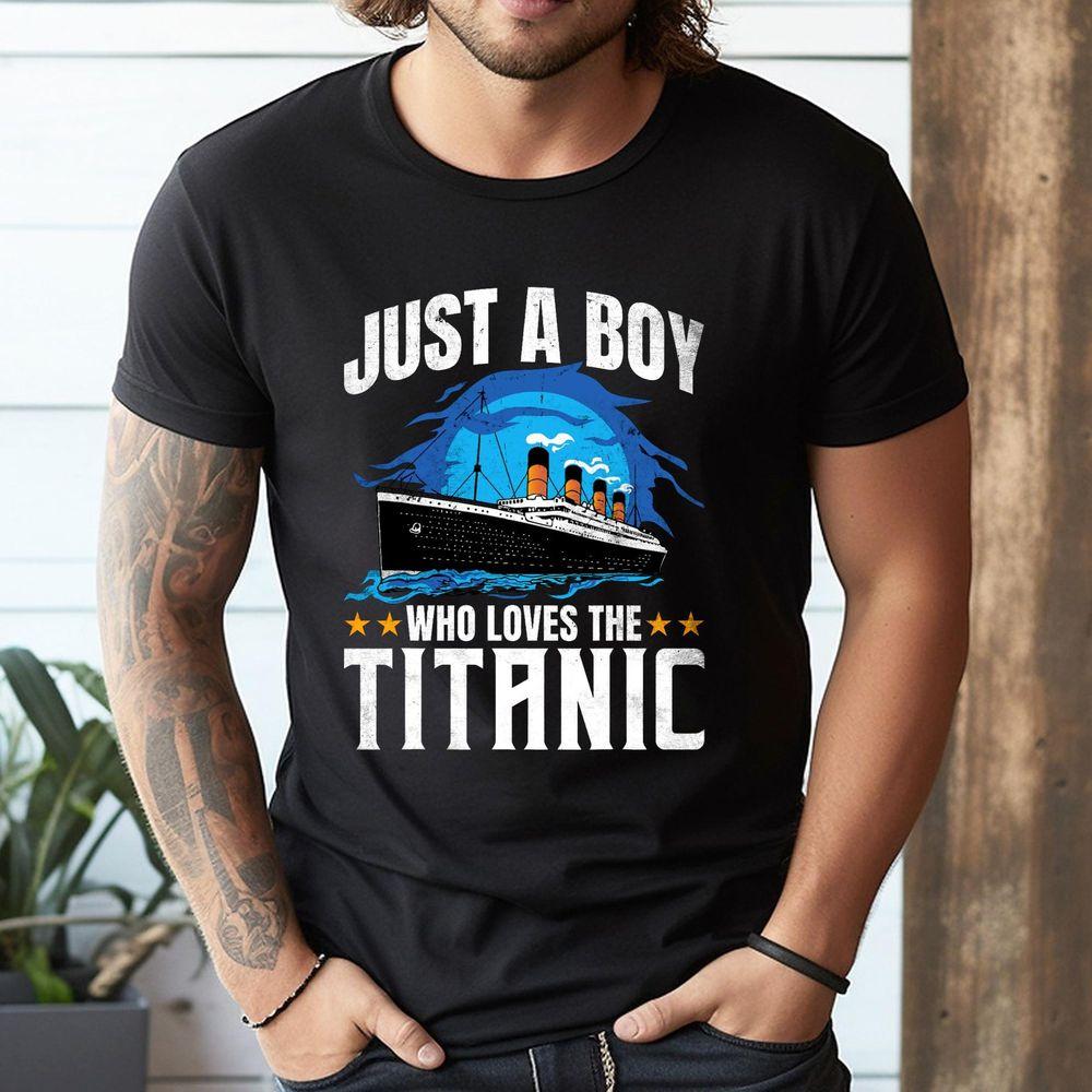 Boys Who Just Love The Rms Titanic Awesome Shirt Boys Who Just Love The Rms Titanic Awesome Shirt
