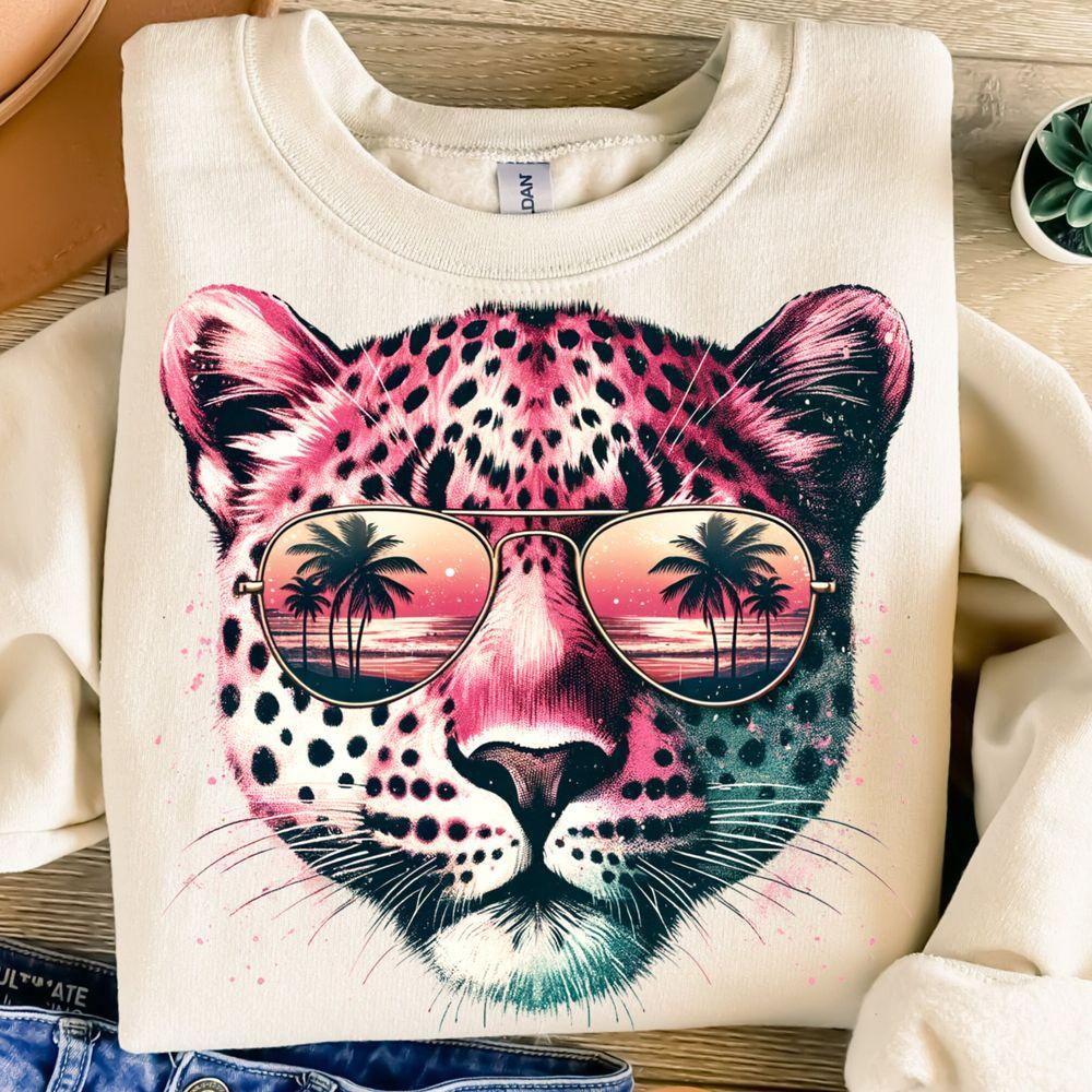 Distressed Leopard Tshirt Distressed Leopard Tshirt