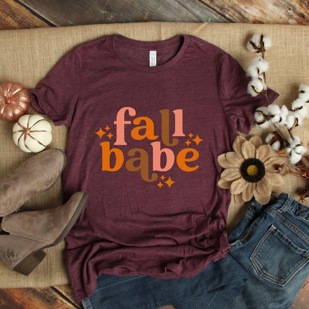Fall Babe Sparkles Retro Awesome Shirt Fall Babe Sparkles Retro Awesome Shirt