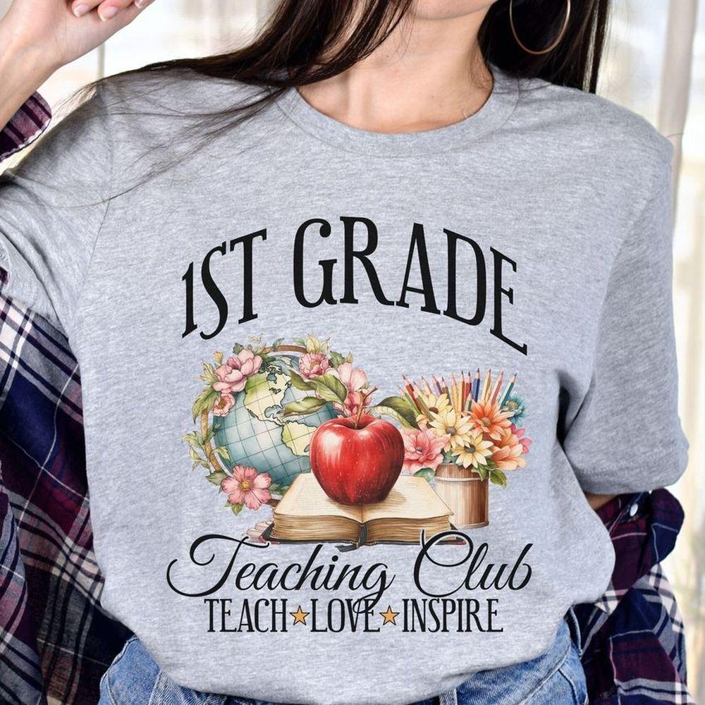 First Grade Teaching Social Club 2 Shirt First Grade Teaching Social Club 2 Shirt