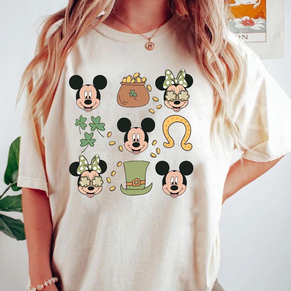 Happy St Patricks Day Mickey And Friends Tshirt Happy St Patricks Day Mickey And Friends Tshirt