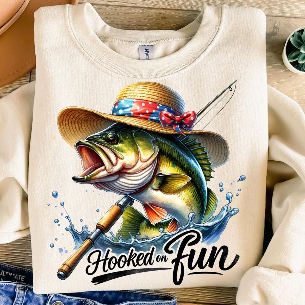 Hooked On Fun Tshirt Hooked On Fun Tshirt