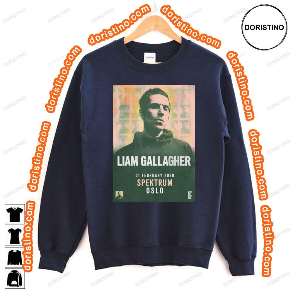 Liam Gallagher Why Me Why Not 2020 Oslo Spektrum Shirt Liam Gallagher Why Me Why Not 2020 Oslo Spektrum Shirt