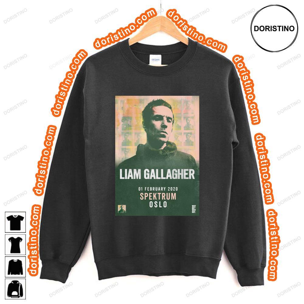 Liam Gallagher Why Me Why Not 2020 Oslo Spektrum Shirt Liam Gallagher Why Me Why Not 2020 Oslo Spektrum Shirt