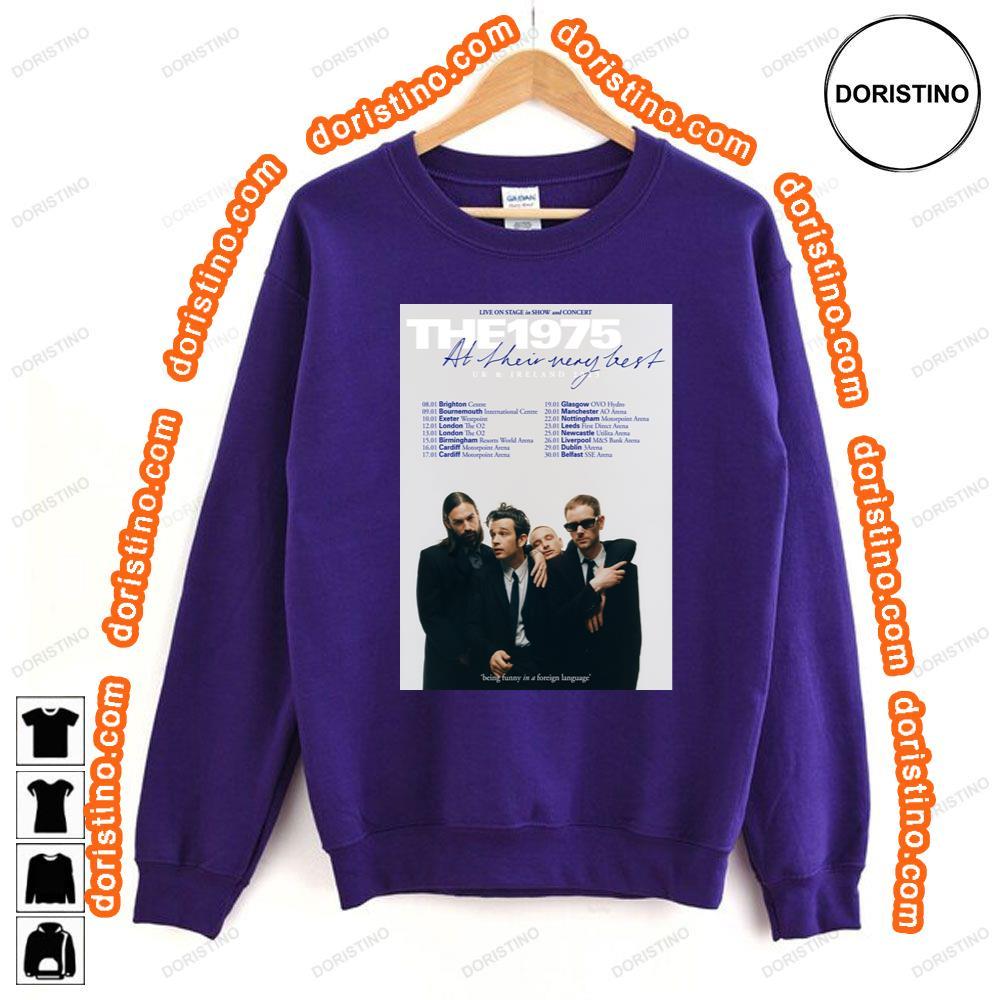 The 1975 At Their Very Best Uk Ireland Tour Shirt The 1975 At Their Very Best Uk Ireland Tour Shirt