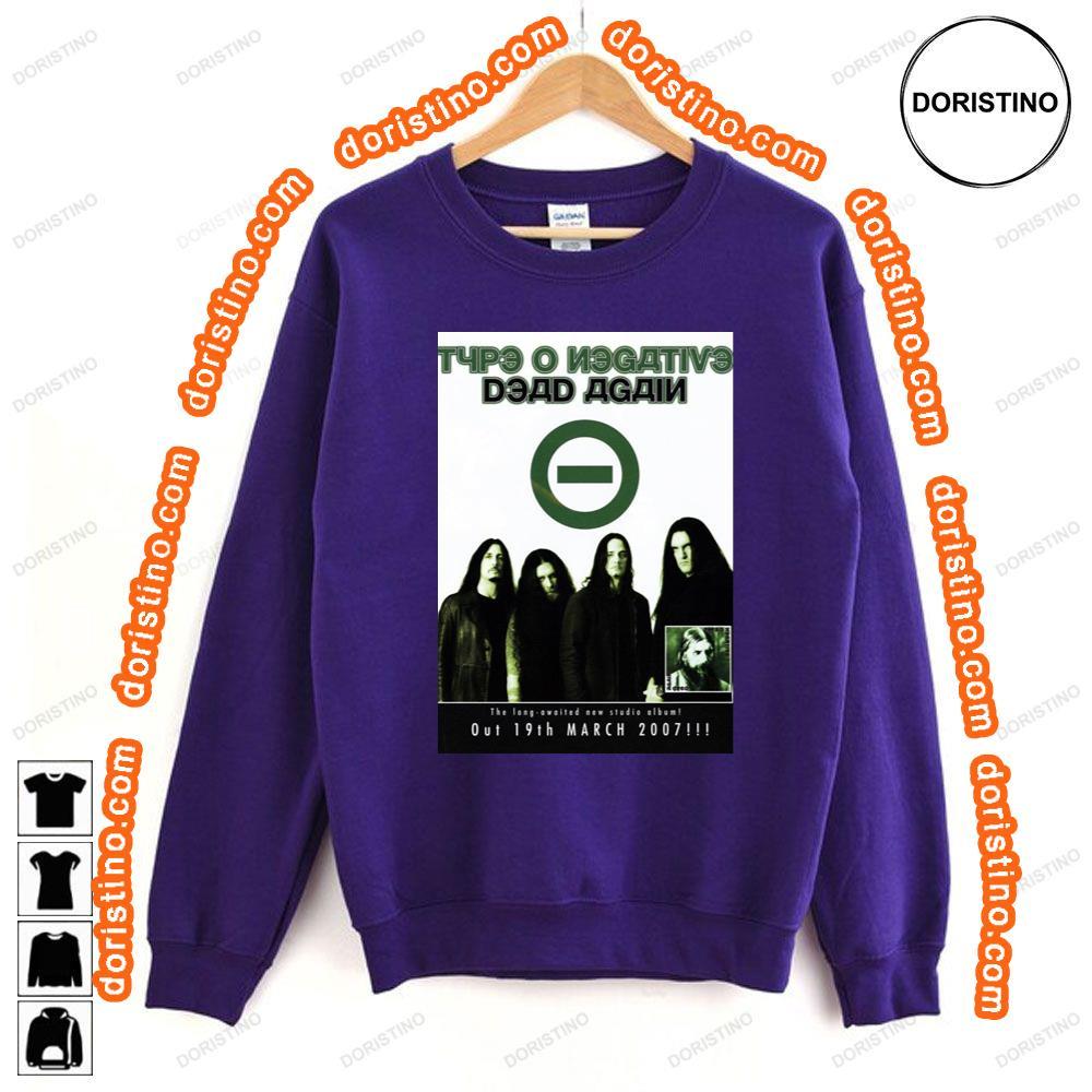 Type O Negative Dead Again Shirt Type O Negative Dead Again Shirt