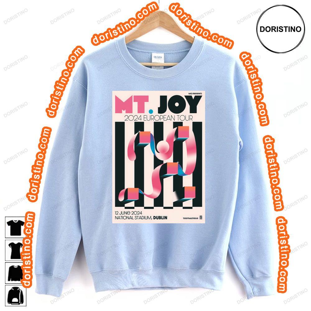 Mt Joy Band 2024 European Tour Dublin National Stadium 12 June 2024 Tshirt Mt Joy Band 2024 European Tour Dublin National Stadium 12 June 2024 Tshirt