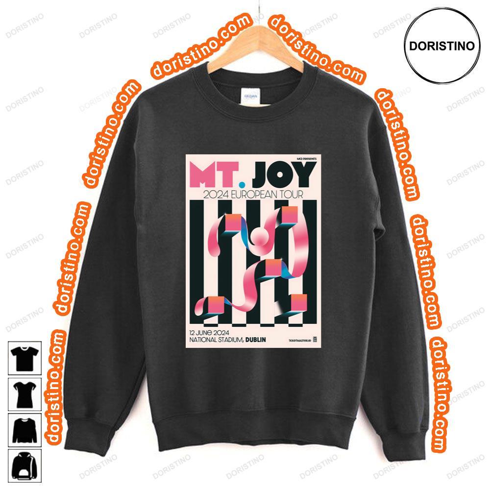 Mt Joy Band 2024 European Tour Dublin National Stadium 12 June 2024 Tshirt Mt Joy Band 2024 European Tour Dublin National Stadium 12 June 2024 Tshirt