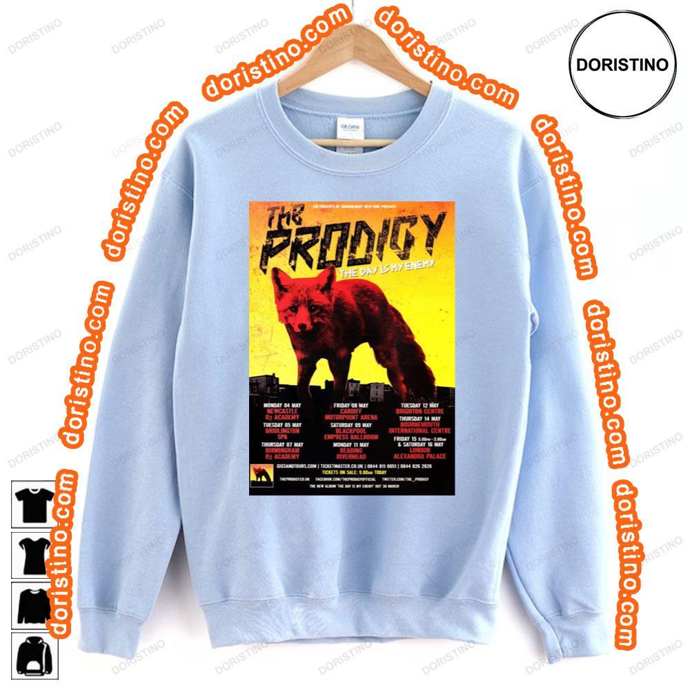 The Prodigy The Day Is My Enemy 2015 Uk Tour Tshirt The Prodigy The Day Is My Enemy 2015 Uk Tour Tshirt