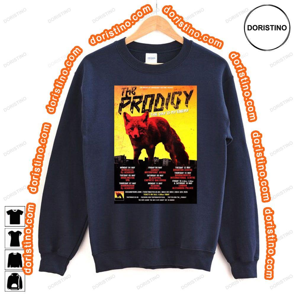 The Prodigy The Day Is My Enemy 2015 Uk Tour Tshirt The Prodigy The Day Is My Enemy 2015 Uk Tour Tshirt