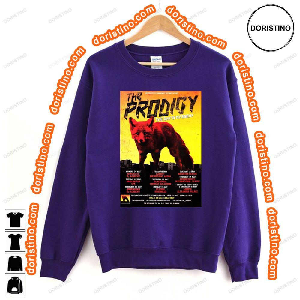 The Prodigy The Day Is My Enemy 2015 Uk Tour Tshirt The Prodigy The Day Is My Enemy 2015 Uk Tour Tshirt
