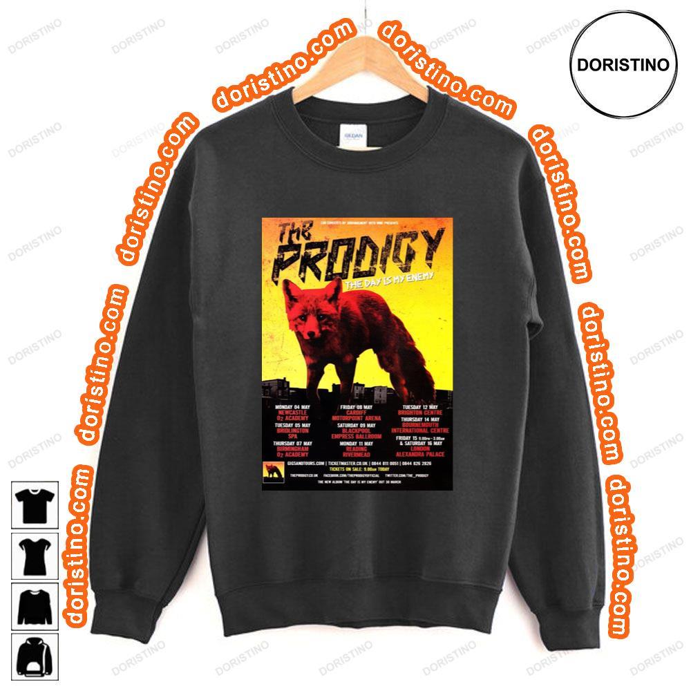 The Prodigy The Day Is My Enemy 2015 Uk Tour Tshirt The Prodigy The Day Is My Enemy 2015 Uk Tour Tshirt