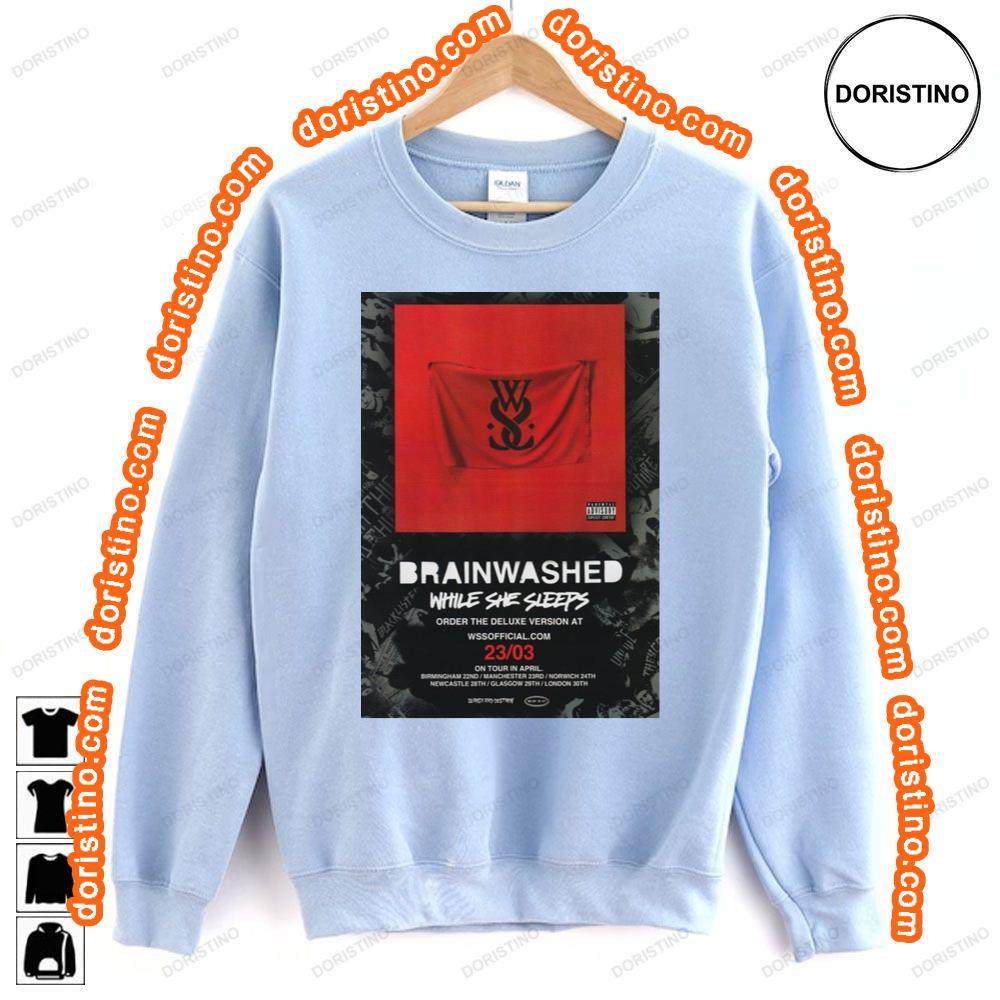 While She Sleeps Cancer Bats 2015 Uk Tour Shirt While She Sleeps Cancer Bats 2015 Uk Tour Shirt