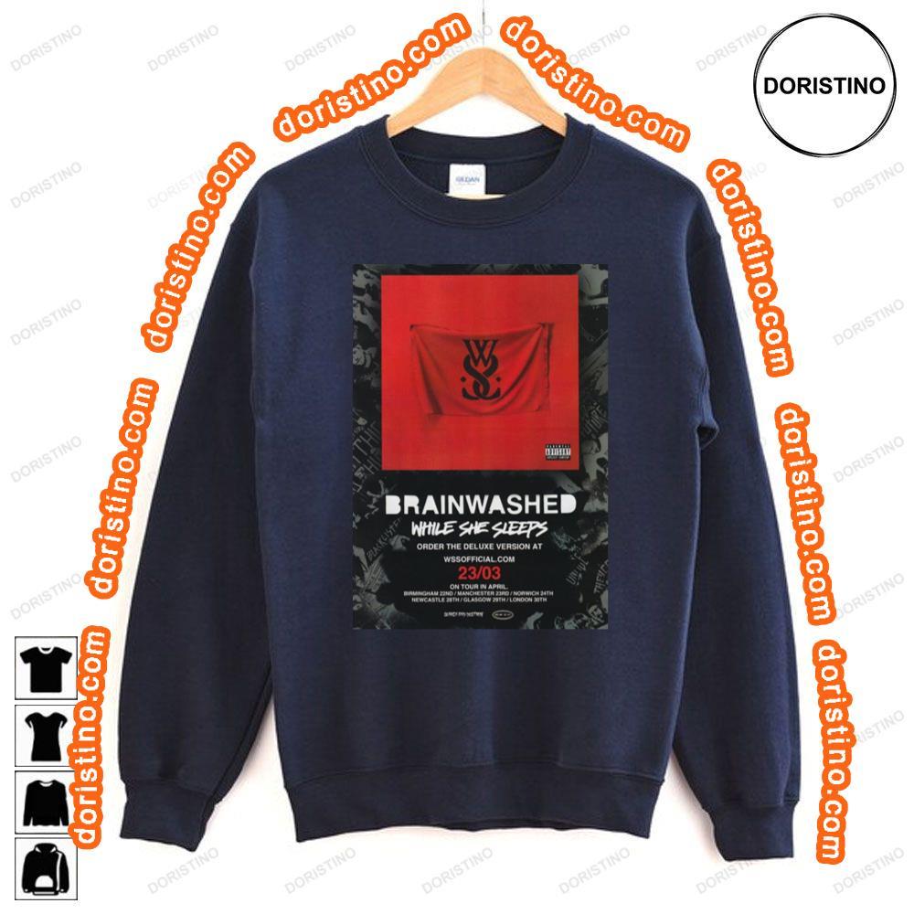 While She Sleeps Cancer Bats 2015 Uk Tour Shirt While She Sleeps Cancer Bats 2015 Uk Tour Shirt