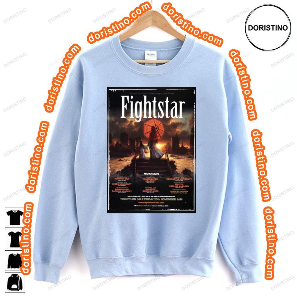 Fightstar Grand Unification 2006 Uk Tour Awesome Shirt Fightstar Grand Unification 2006 Uk Tour Awesome Shirt