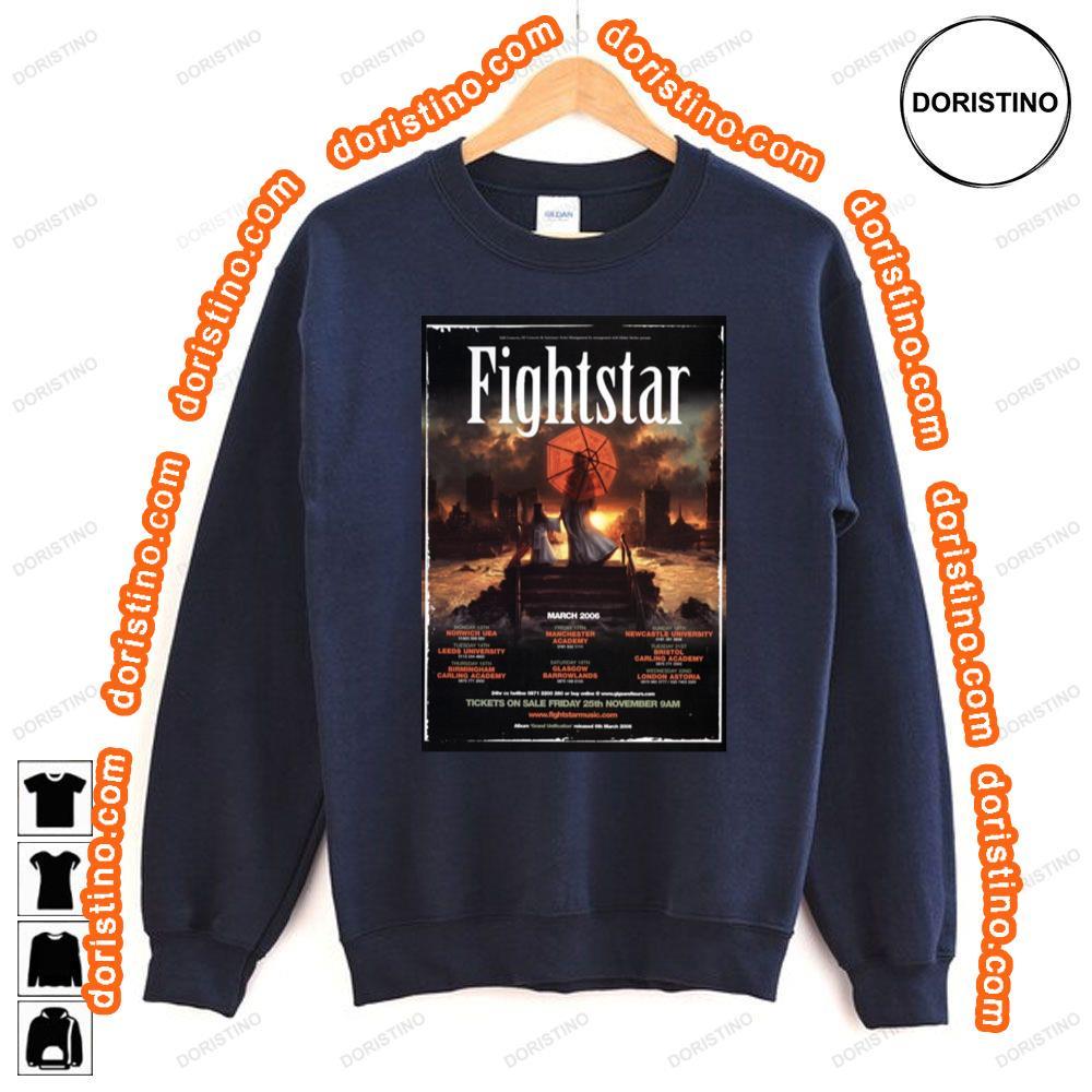 Fightstar Grand Unification 2006 Uk Tour Awesome Shirt Fightstar Grand Unification 2006 Uk Tour Awesome Shirt