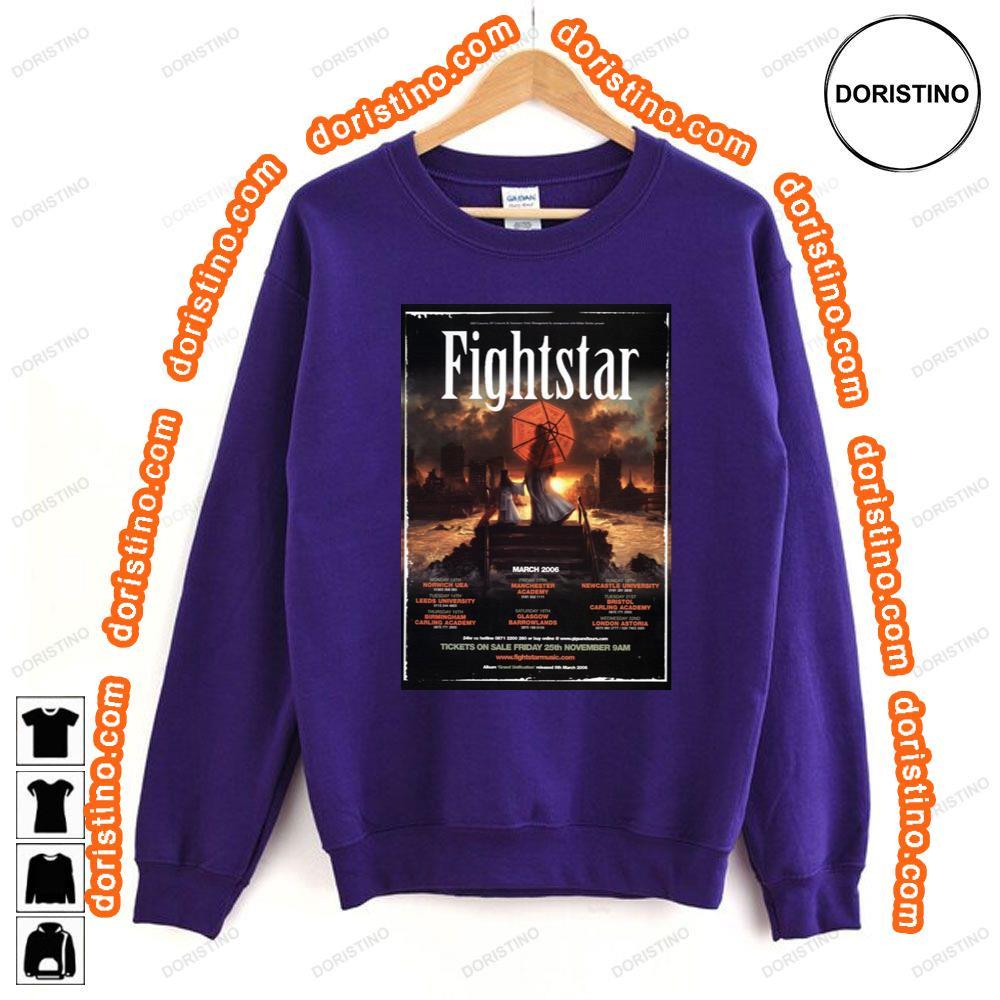 Fightstar Grand Unification 2006 Uk Tour Awesome Shirt Fightstar Grand Unification 2006 Uk Tour Awesome Shirt