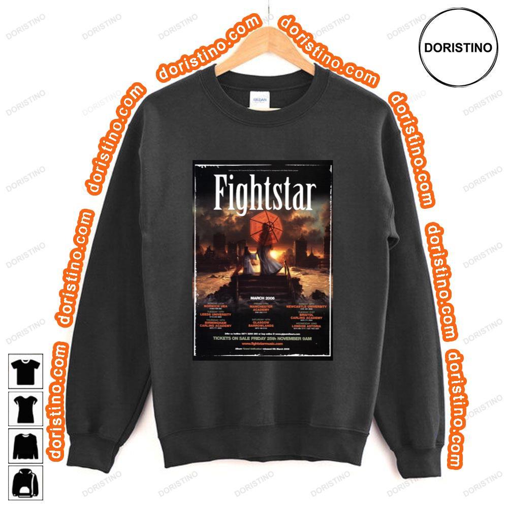 Fightstar Grand Unification 2006 Uk Tour Awesome Shirt Fightstar Grand Unification 2006 Uk Tour Awesome Shirt