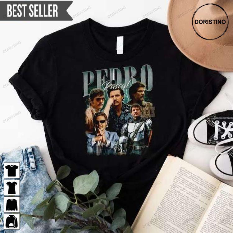 Pedro Pascal Joel Tlou Film Actor Short-sleeve Awesome Shirt Pedro Pascal Joel Tlou Film Actor Short-sleeve Awesome Shirt