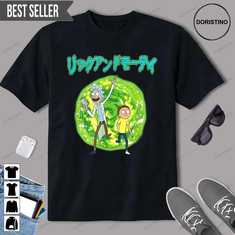 Rick And Morty Japanese Awesome Shirt Rick And Morty Japanese Awesome Shirt