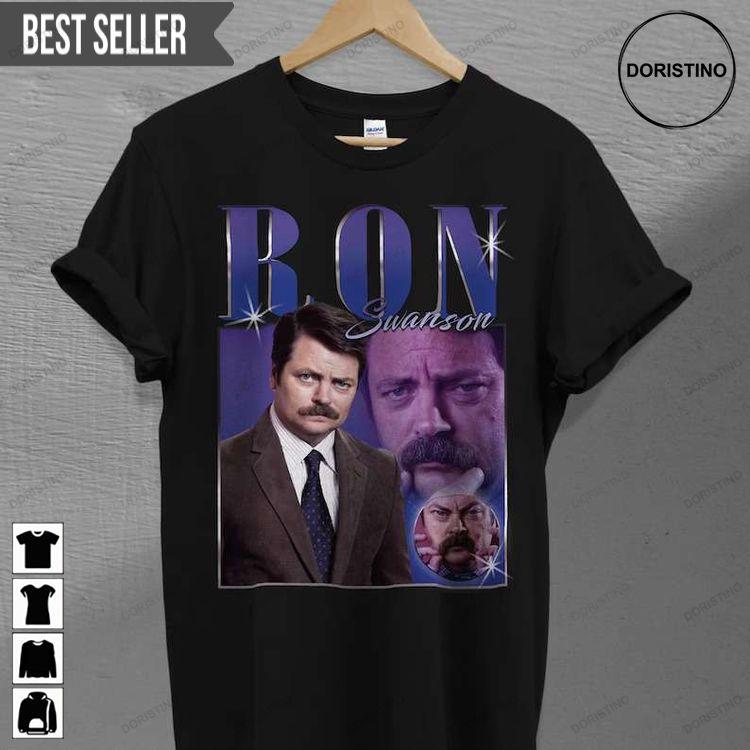 Ron Swanson Parks And Recreation Tv Series Awesome Shirt Ron Swanson Parks And Recreation Tv Series Awesome Shirt