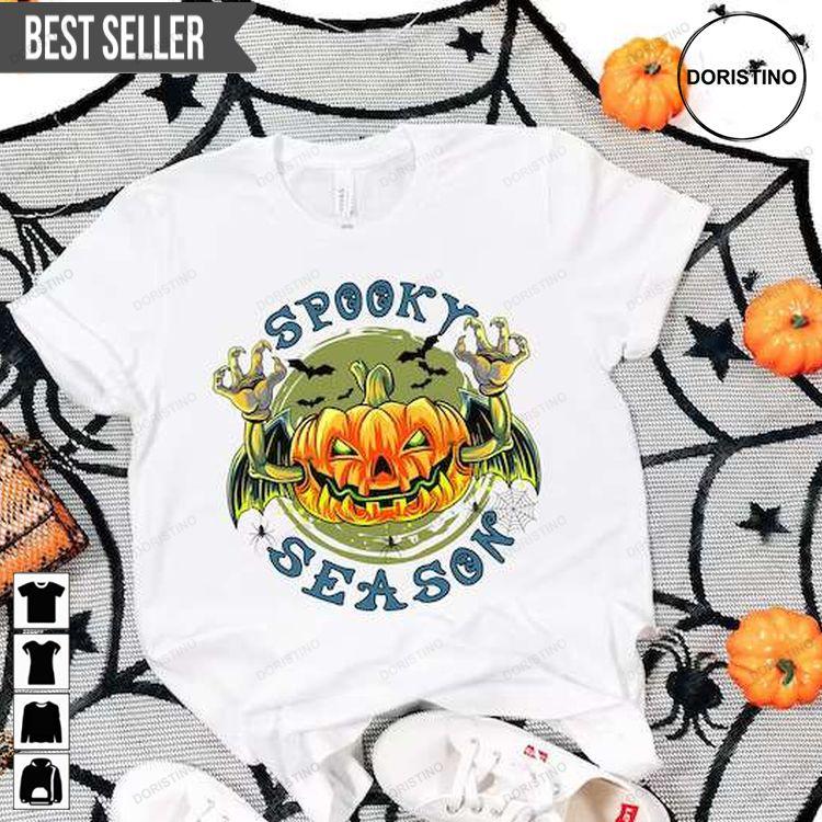 Spooky Season Pumpkin Halloween Shirt Spooky Season Pumpkin Halloween Shirt