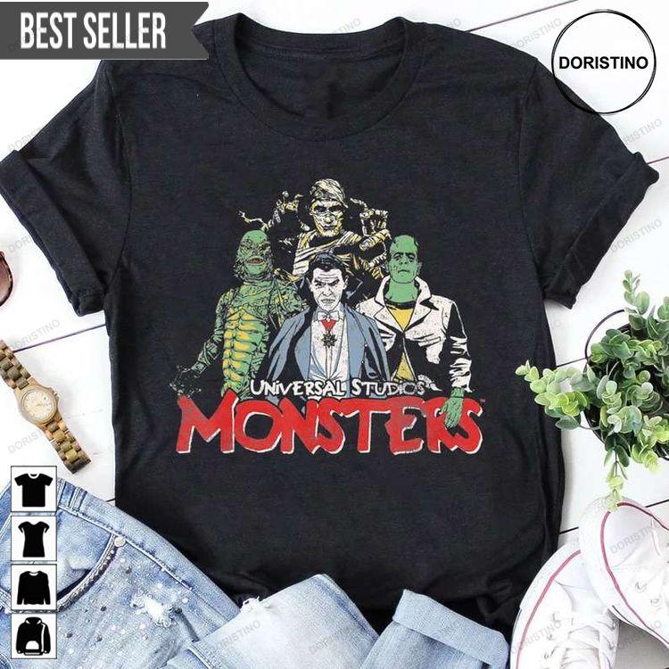 Universal Monsters Halloween Party Awesome Shirt Universal Monsters Halloween Party Awesome Shirt