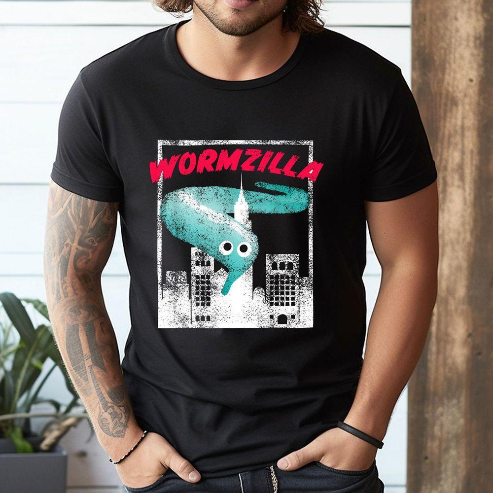 Worm On A String Meme Wormzilla Awesome Shirt Worm On A String Meme Wormzilla Awesome Shirt