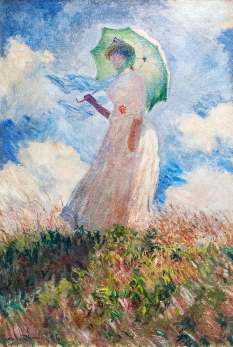 Claude Monet Parasol Woman With Parasol Art Monet Awesome Poster (No Frame) Claude Monet Parasol Woman With Parasol Art Monet Awesome Poster (No Frame)