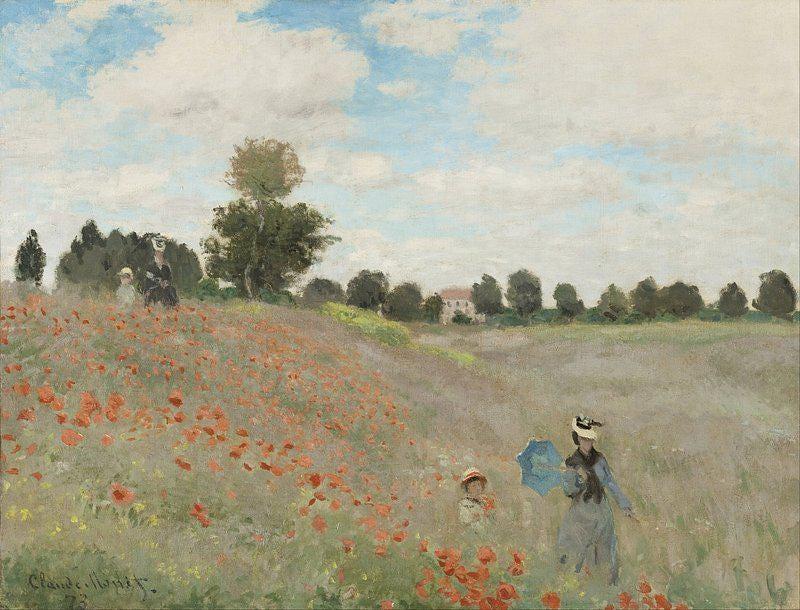 Claude Monet Poppies Limited Edition Posters (No Frame) Claude Monet Poppies Limited Edition Posters (No Frame)