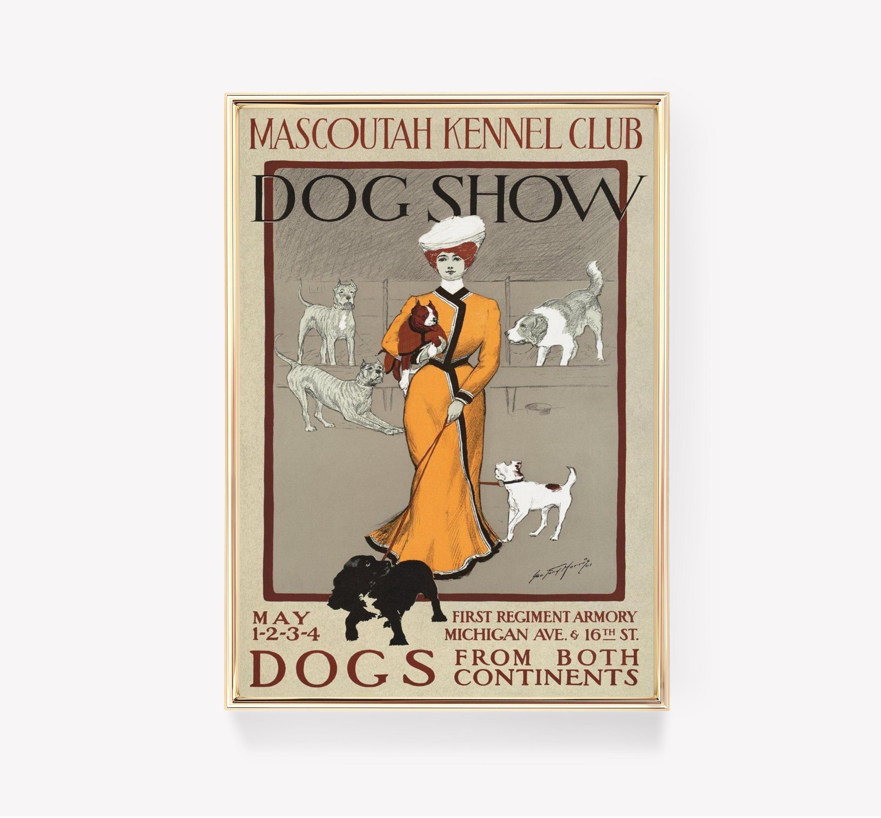 Dog Show Art Canine Limited Edition Posters (No Frame) Dog Show Art Canine Limited Edition Posters (No Frame)