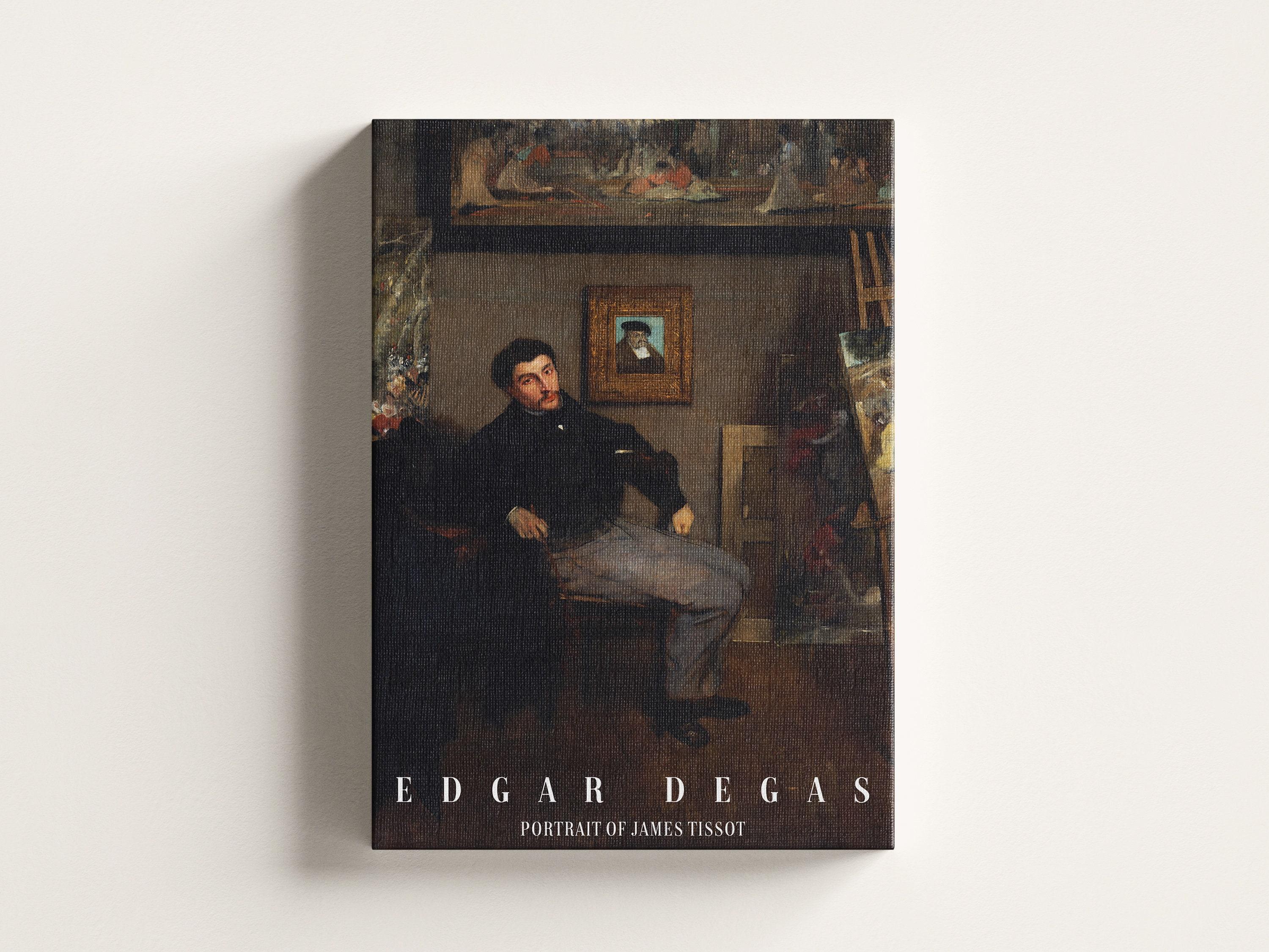 Edgar Degas Exhibition Vintage Awesome Poster (No Frame) Edgar Degas Exhibition Vintage Awesome Poster (No Frame)