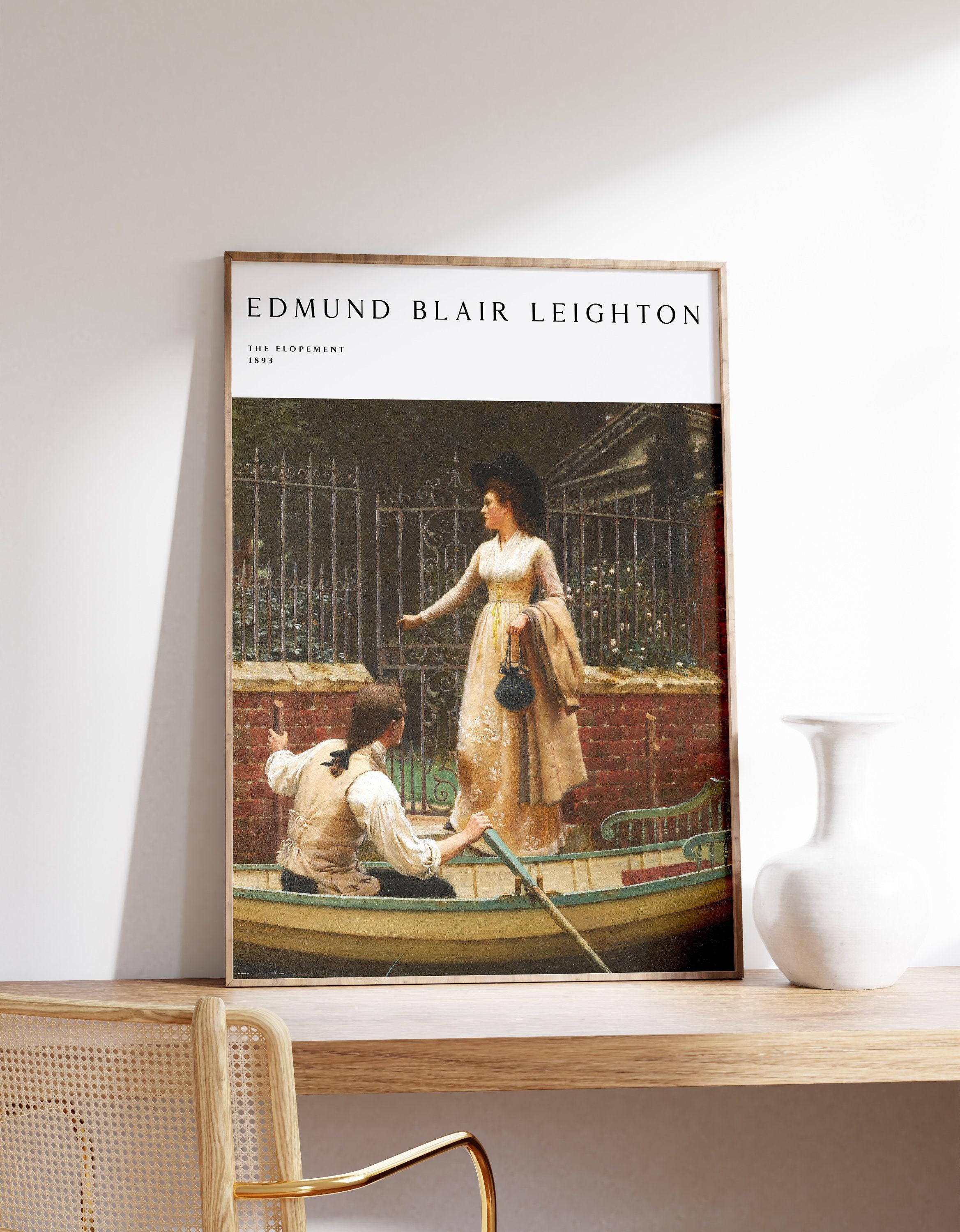 Edmund Blair Leighton Art 16 Awesome Poster (No Frame) Edmund Blair Leighton Art 16 Awesome Poster (No Frame)