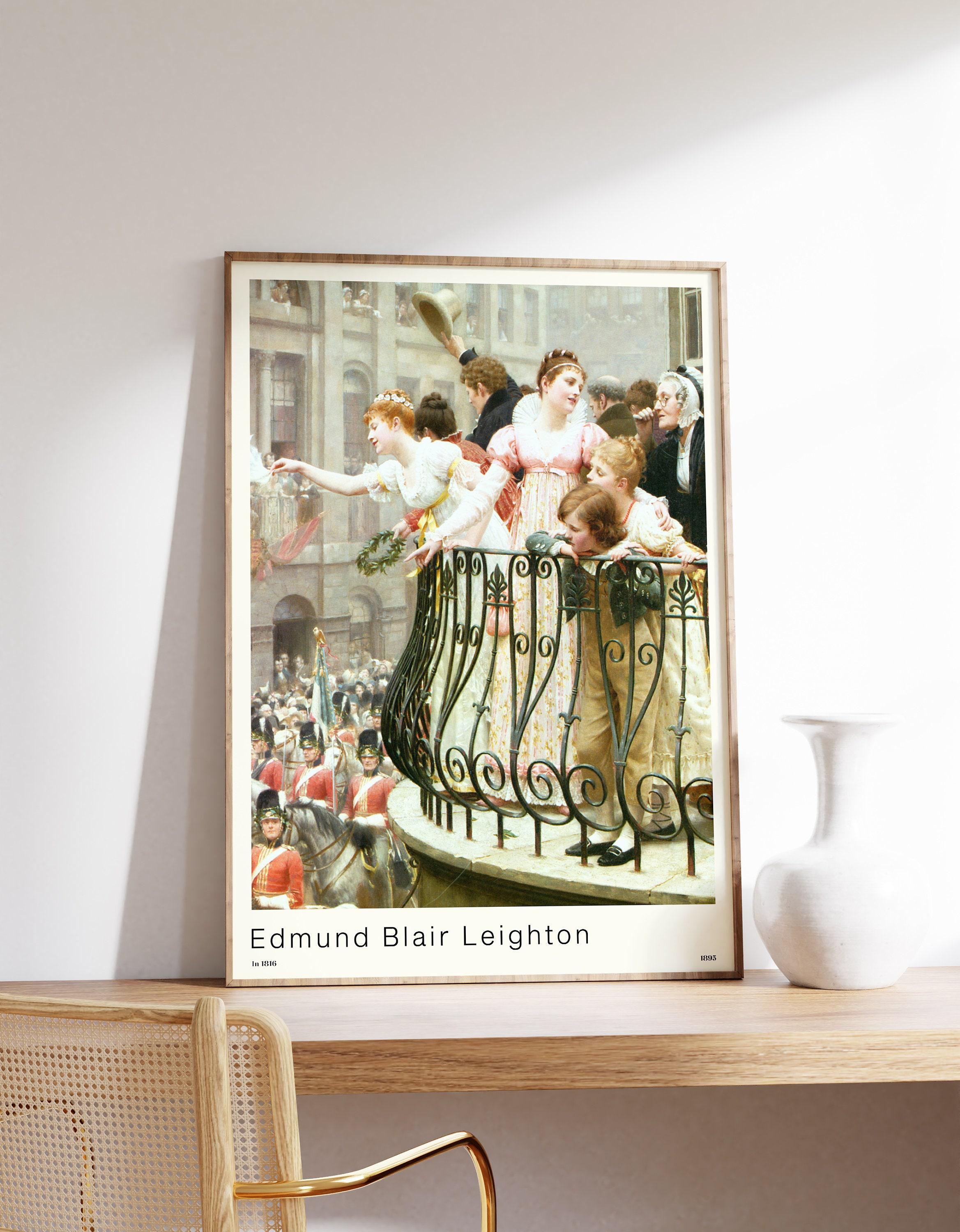 Edmund Blair Leighton Art 20 Awesome Poster (No Frame) Edmund Blair Leighton Art 20 Awesome Poster (No Frame)