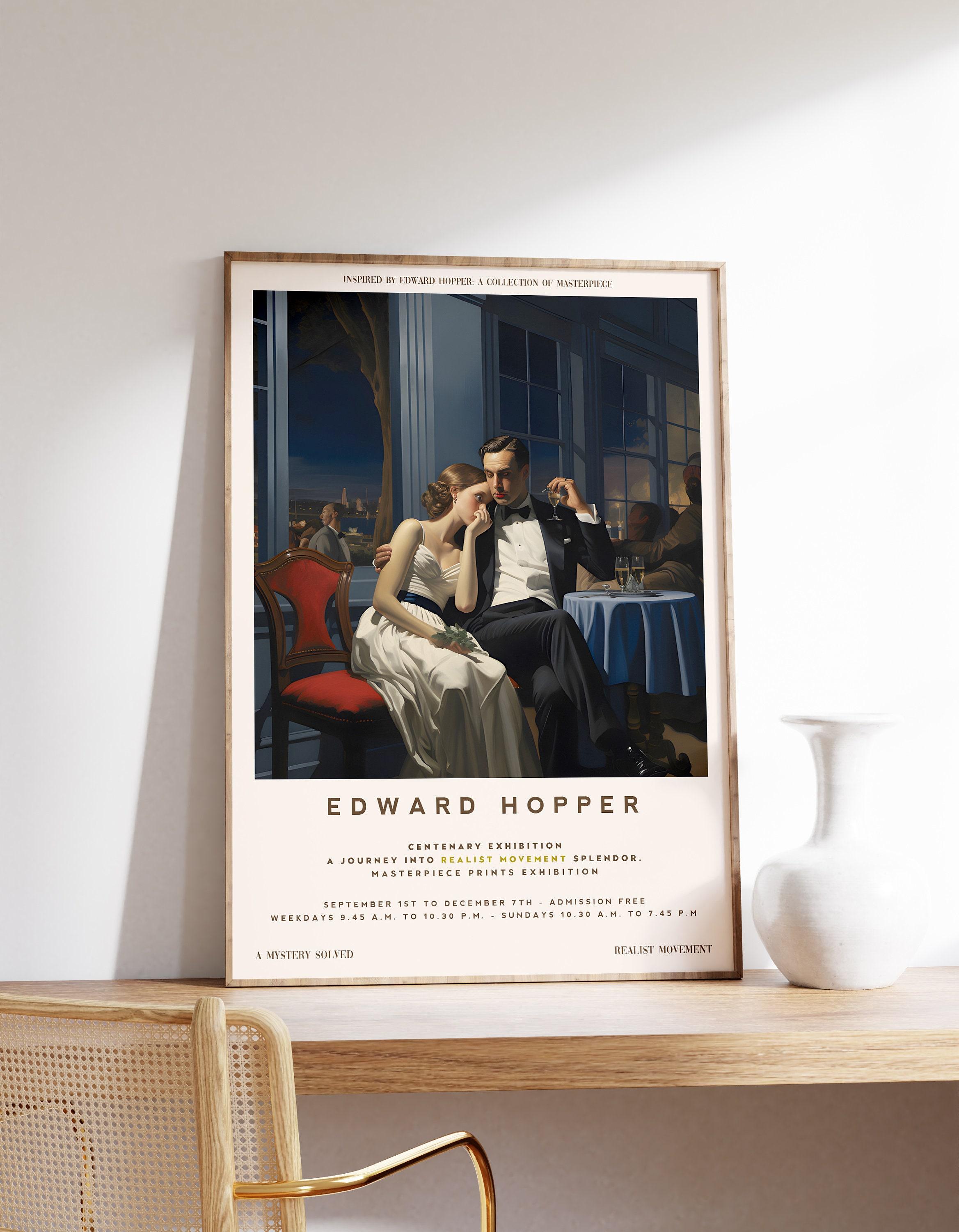 Edward Hopper Exhibition 19 Trending Style Poster (No Frame)