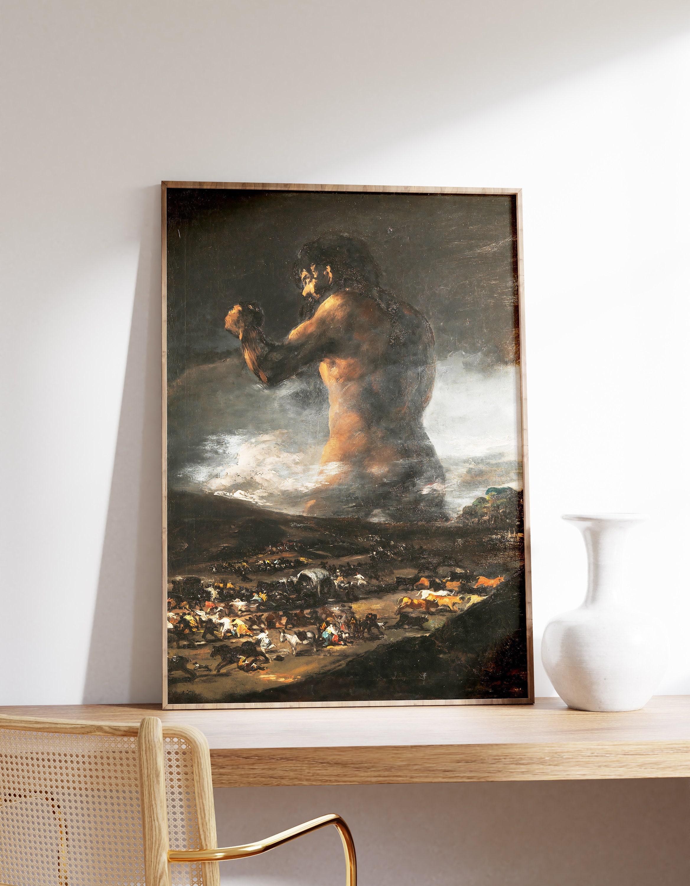 Francisco Goya The Colossus 1812 Trending Style Poster (No Frame) Francisco Goya The Colossus 1812 Trending Style Poster (No Frame)