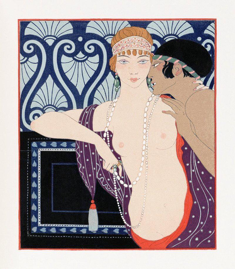 George Barbier Art Les Liaisons Dangereuses Vintage Limited Edition Posters (No Frame) George Barbier Art Les Liaisons Dangereuses Vintage Limited Edition Posters (No Frame)