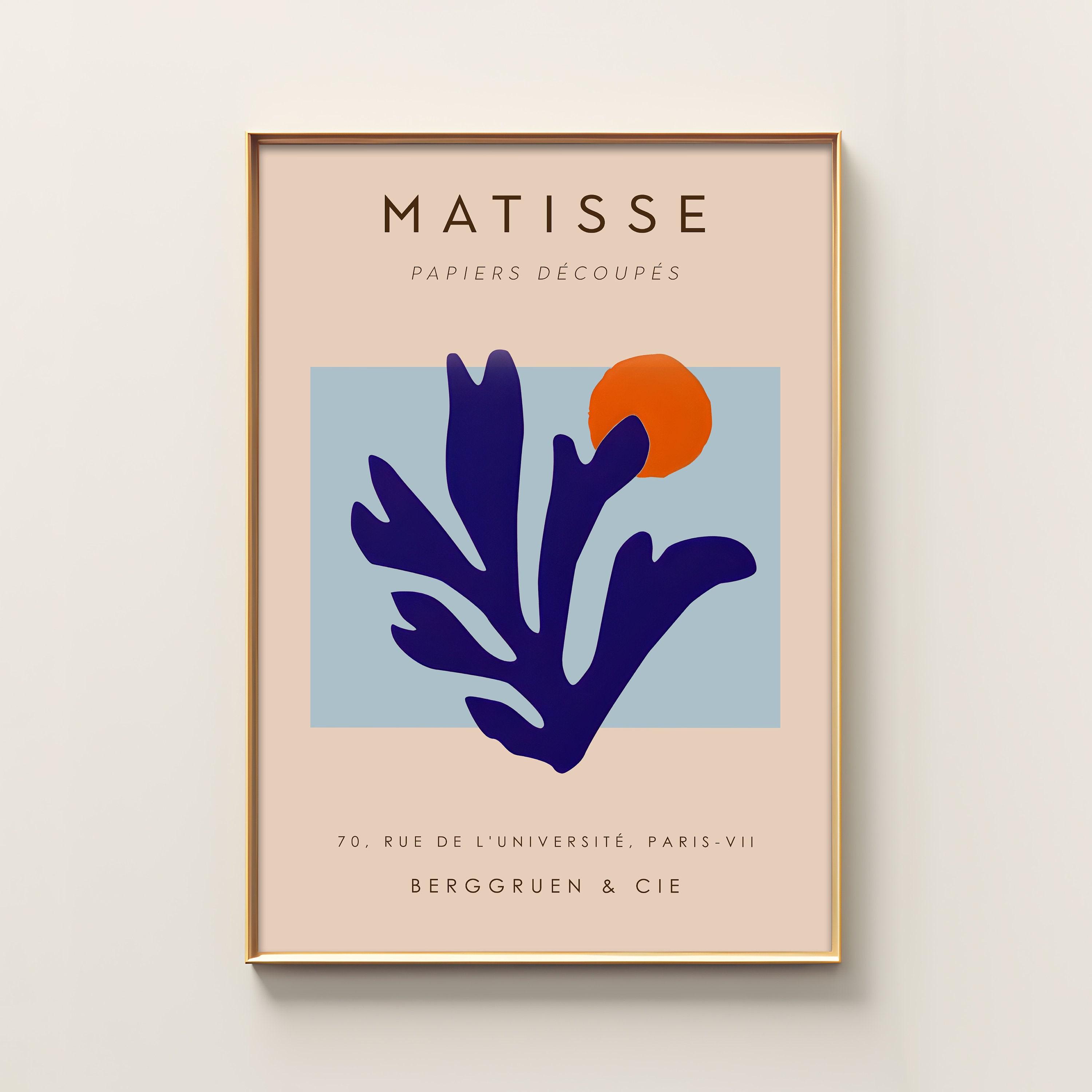 Henri Matisse Exhibition Trending Style Poster (No Frame) Henri Matisse Exhibition Trending Style Poster (No Frame)