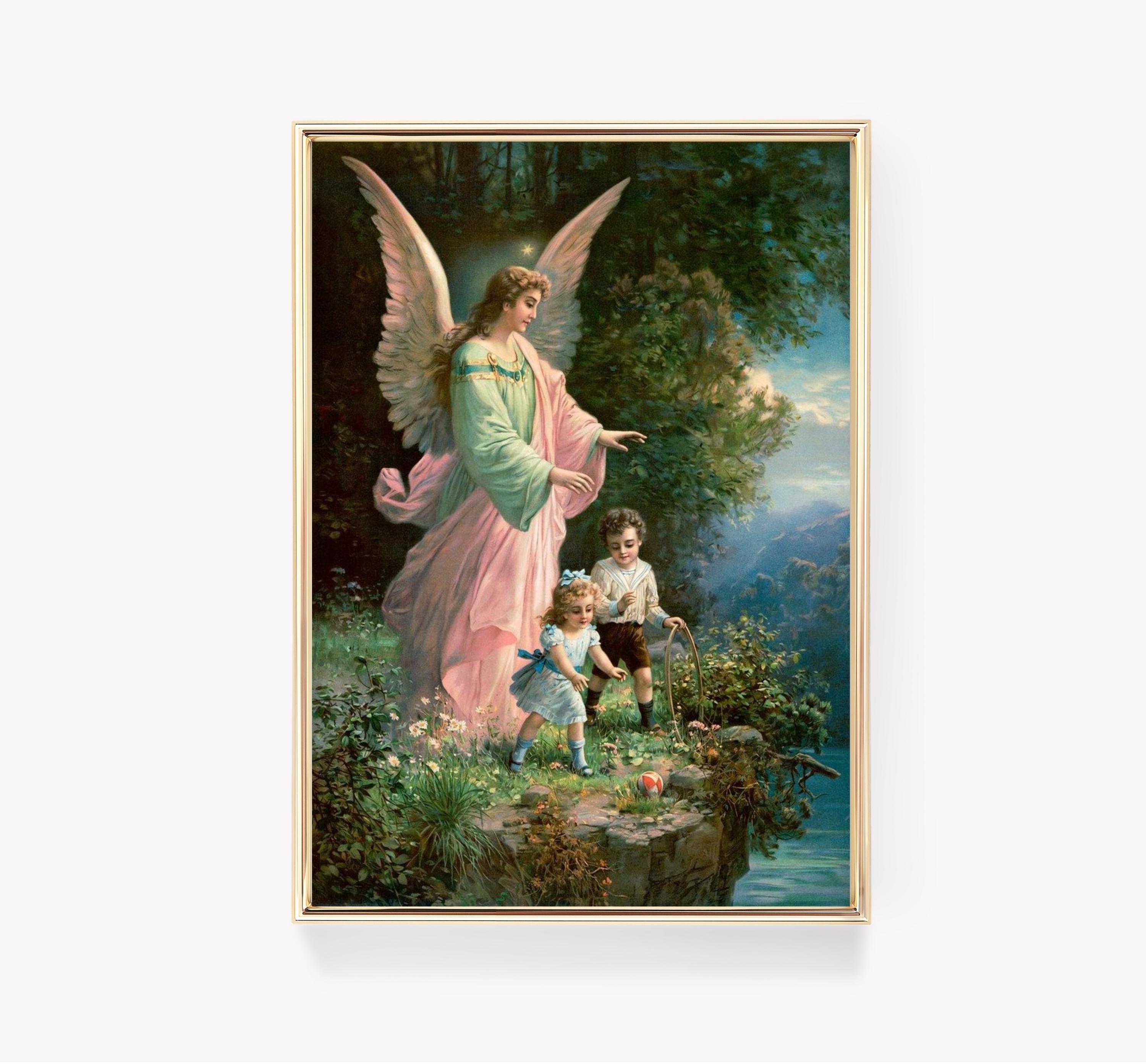 Hermann Seitz Guardian Angel Trending Style Poster (No Frame) Hermann Seitz Guardian Angel Trending Style Poster (No Frame)