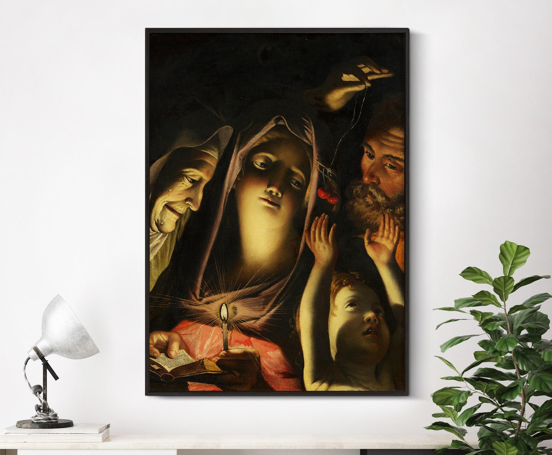 Holy Family With Saint Anne Portrait Awesome Poster (No Frame) Holy Family With Saint Anne Portrait Awesome Poster (No Frame)