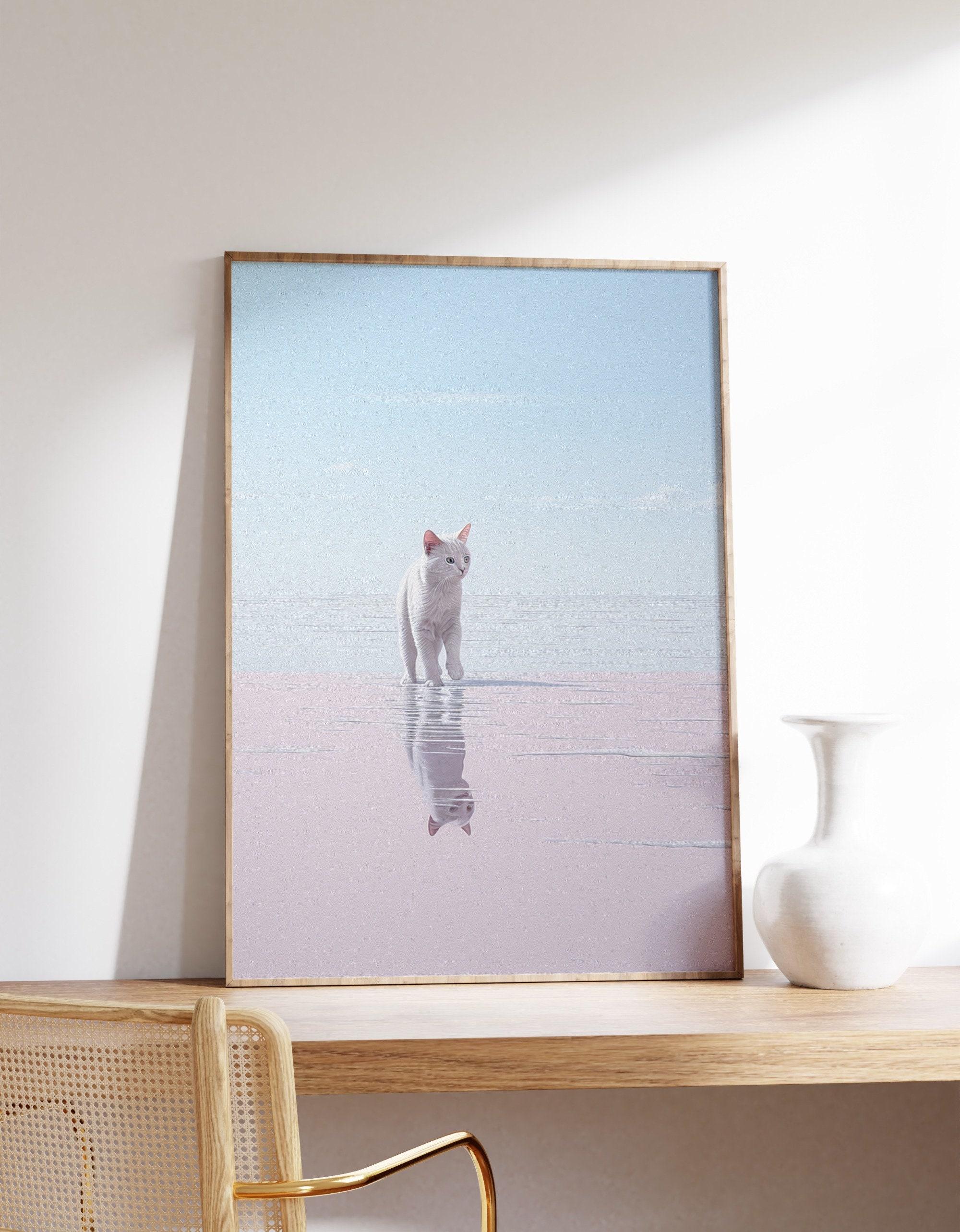 Minimal Cat 2 Awesome Poster (No Frame) Minimal Cat 2 Awesome Poster (No Frame)