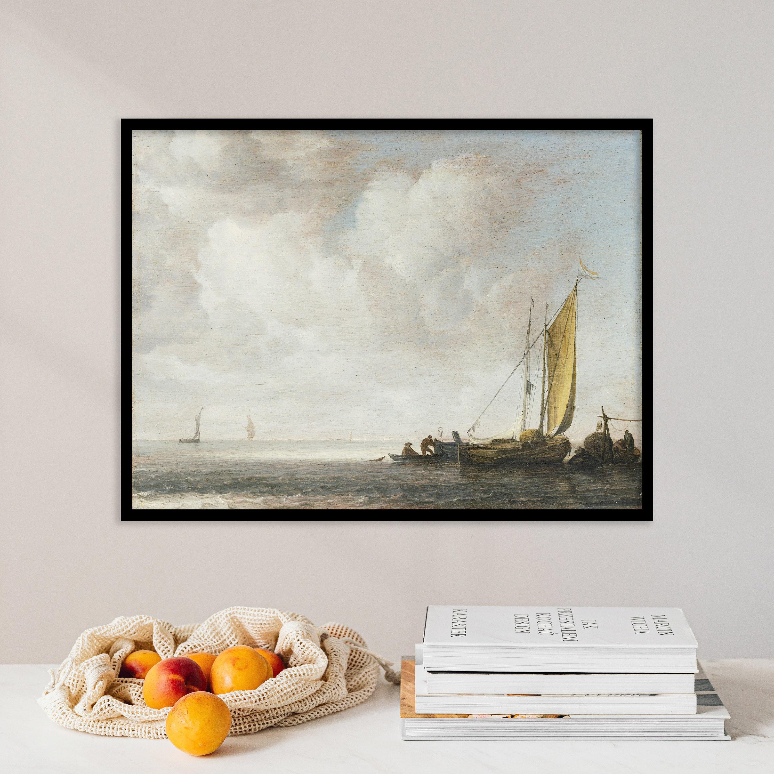 Muted Ocean Oil Limited Edition Posters (No Frame) Muted Ocean Oil Limited Edition Posters (No Frame)