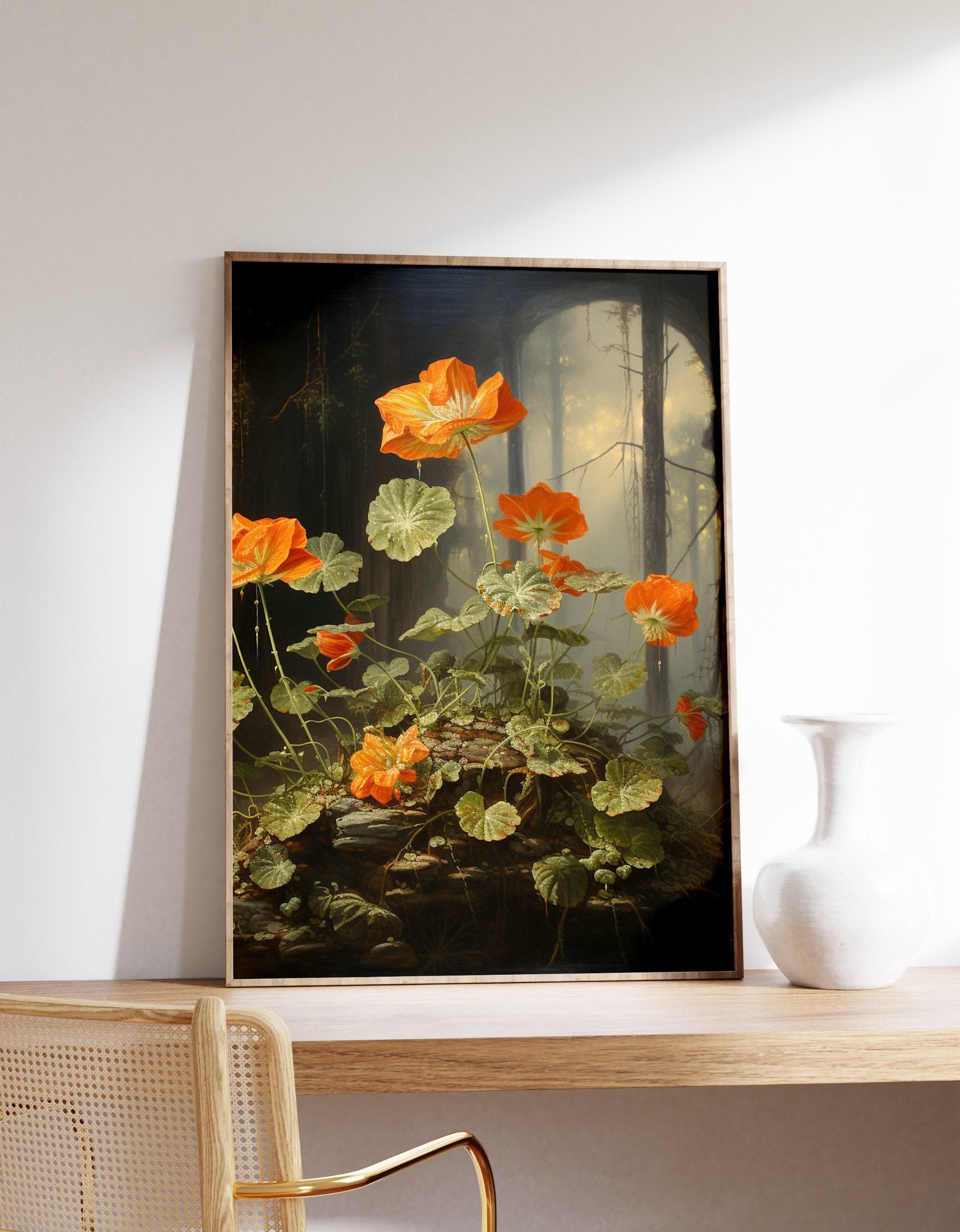 Nasturtium Cottagecore Limited Edition Posters (No Frame) Nasturtium Cottagecore Limited Edition Posters (No Frame)
