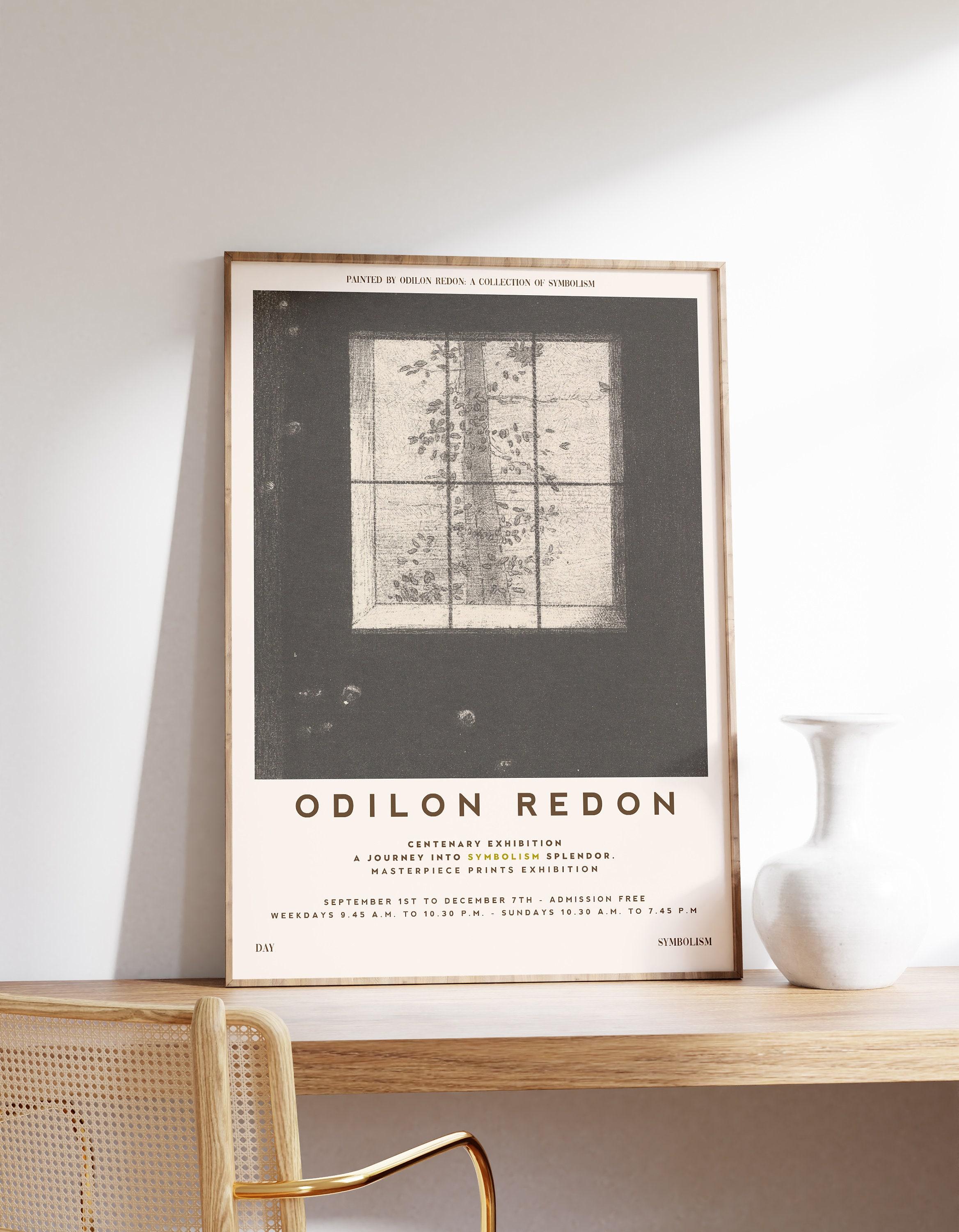 Odilon Redon Day 1891 Vintage Awesome Poster (No Frame) Odilon Redon Day 1891 Vintage Awesome Poster (No Frame)