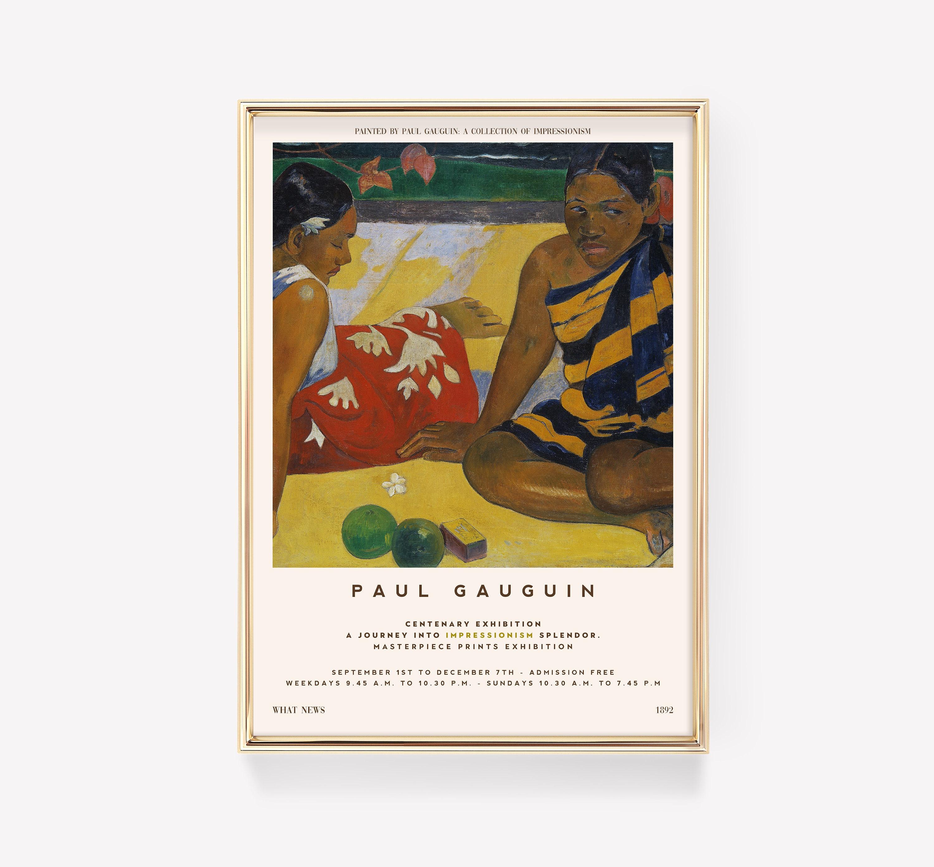 Paul Gauguin 23 Awesome Poster (No Frame) Paul Gauguin 23 Awesome Poster (No Frame)